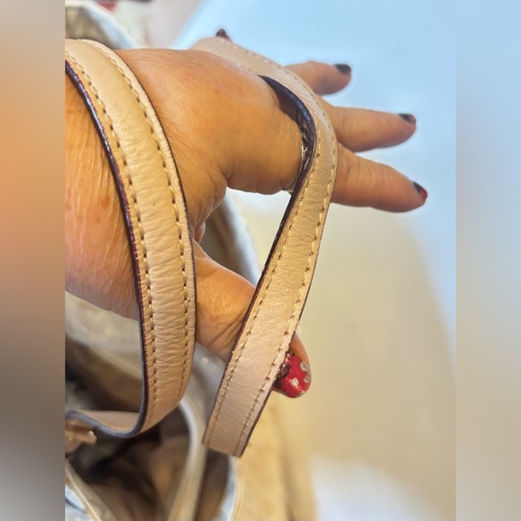 Michael kors white signature coated canvas and leather jet set tote - Picture 5 of 15